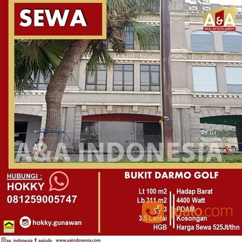 RUMAH BUKIT DARMO GOLF