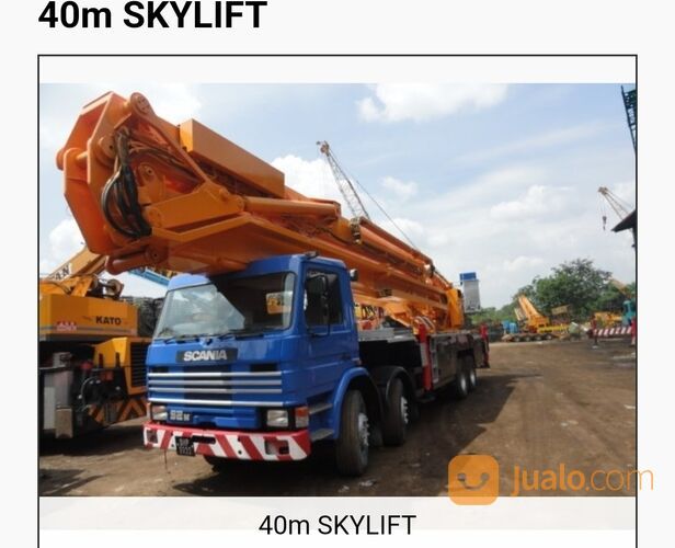 Sky lift 14 meter sd 40 meter di cikarang cikampek karawang banten depok Bekasi