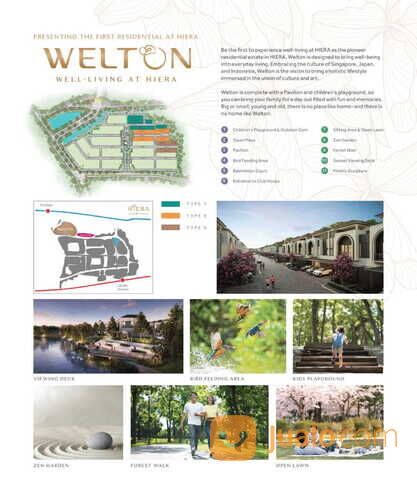 Rumah Cantik Modern Nyaman di Welton at Hiera BSD City