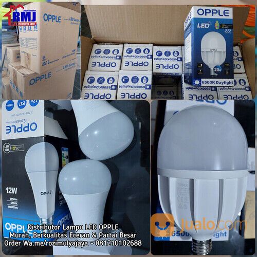 Distributor Lampu LED Merk Opple Harga Pabrikan Berbagai Ukuran