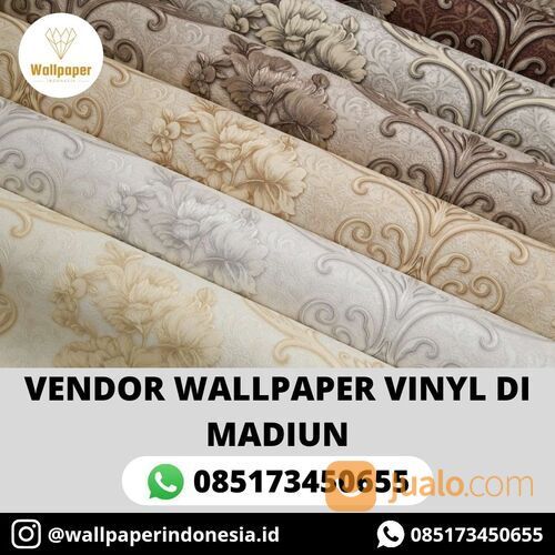 VENDOR WALLPAPER VINYL DI MADIUN