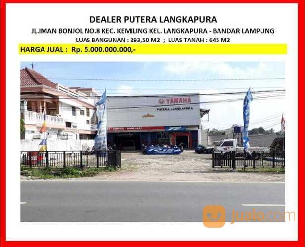 bekas dealer motor Yamaha di Jl. Imam Bonjol, Kec Kemiling, Kel Langkapura Bandar Lampung.