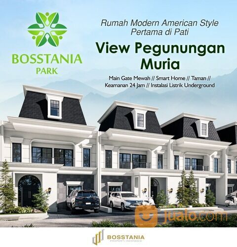 Rumah Model Eropa Classic di Perumahan Mewah Pati