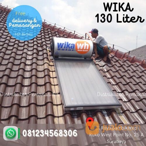 Solar Water Heater Wika Solahart Pemanas Air Mandi