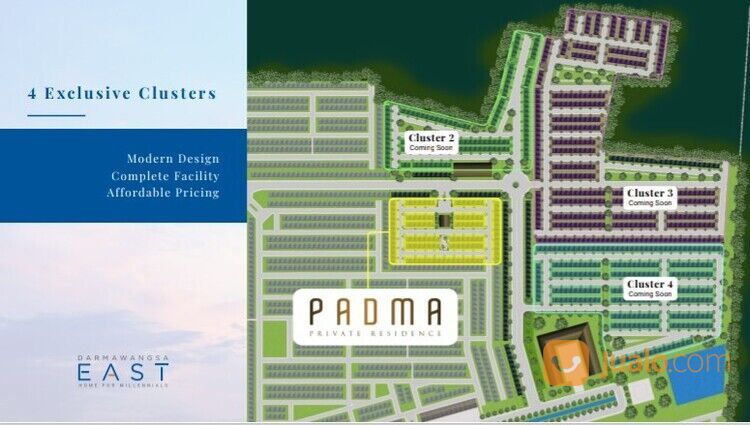 DARMAWANGSA RESIDENCE BEKASI - CLUSTER PADMA 2,5 JUTA ALL IN FREE BIAYA SURAT