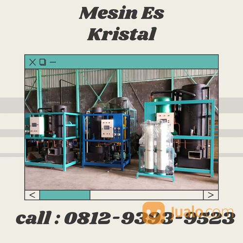 BAGUS, CALL: 0812-9393-9523, Mesin Es Kristal Kapasitas 10 Ton Lampung