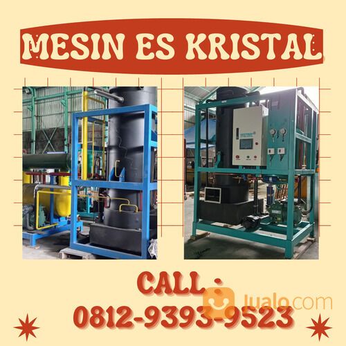 BAGUS, CALL: 0812-9393-9523, Mesin Es Kristal Kapasitas 10 Ton Lampung