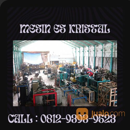 BAGUS, CALL: 0812-9393-9523, Mesin Es Kristal Kapasitas 10 Ton Lampung