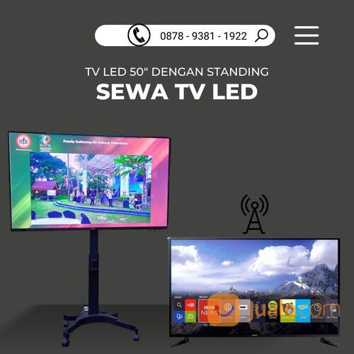 Sewa TV LED Harian 50 Inch Terdekat Pekanbaru Untuk Pameran