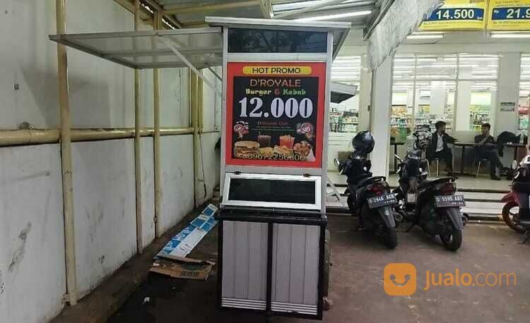Roda Gerobak Mulus Kondisi Seperti Baru Bekas Kebab & Burger