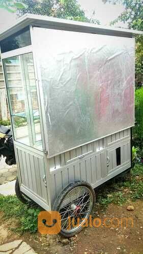 Roda Gerobak Mulus Kondisi Seperti Baru Bekas Kebab & Burger