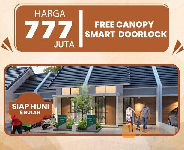 Rumah Tapos Depok Dikelilingin 2 Lapangan Golf Fasilitas Lengkap