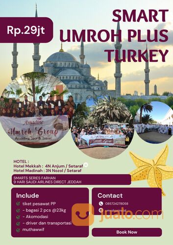 Agen Perjalanan Paket Umroh Palembang SMARTS UMROH PALING TERJANGKAU