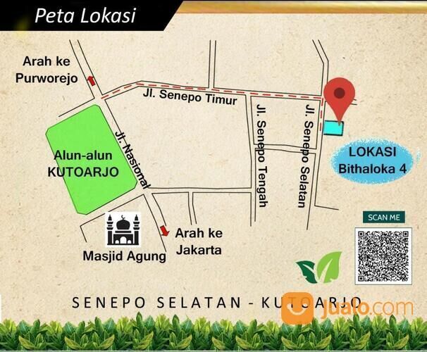Perumahan Kutoarjo dekat alun alun