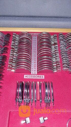 Alat Optik TRIAL TEST BOX ALAT PERIKSA MATA WARNA MERAH