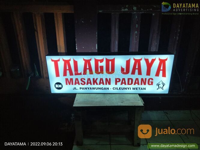 Plang Nama Neon Box Murah Berkualitas