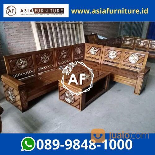 Kursi Tamu Jati Kab. Banjarnegara | Hp/WA 089-98-48-1000 | Asia Furniture Official | Produsen AF 002