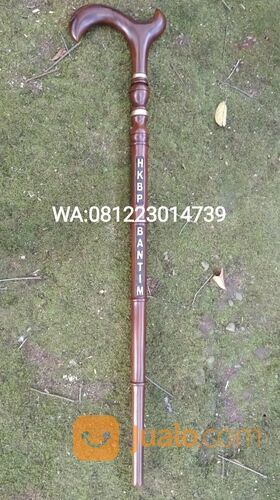 tongkat jalan jati