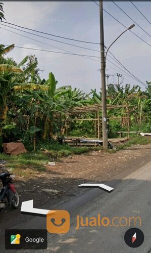 Tanah 44 ha-130 ha di pinggir jalan cisauk