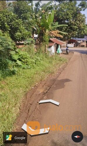 Tanah 44 ha-130 ha di pinggir jalan cisauk