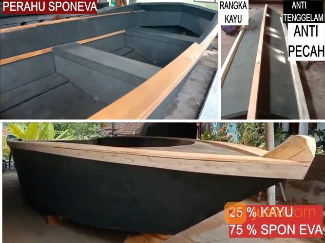 Bahan PERAHU SPON EVA - ANTI TENGELAM & ANTI PECAH