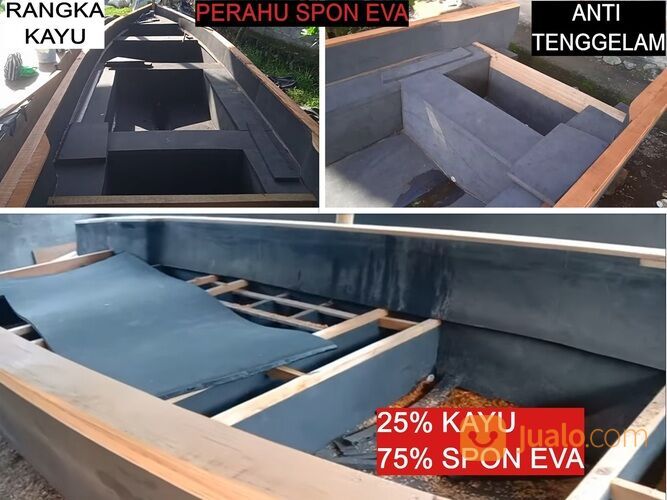 Bahan PERAHU SPON EVA - ANTI TENGELAM & ANTI PECAH