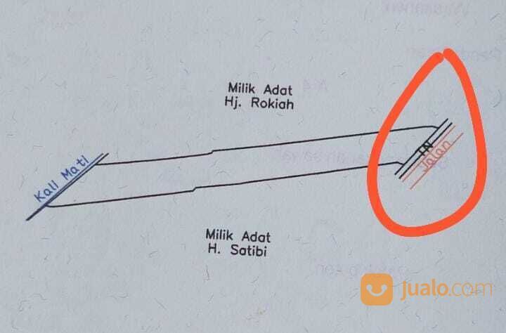 *Termurah* Tanah Sawah produktif pinggir jalan raya - BU