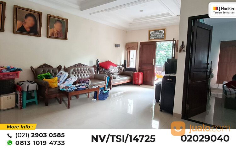 (TSI/14725) Rumah Taman Meruya Ilir, Jakarta Barat, 209 m², 2 Lt, SHM