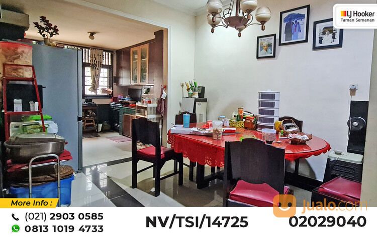 (TSI/14725) Rumah Taman Meruya Ilir, Jakarta Barat, 209 m², 2 Lt, SHM