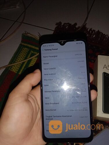 Hp Oppo A5S full set. kondisi bagus cocok untuk game dan foto