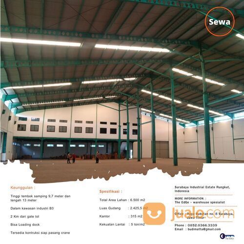 gudang murah full loading dock sier Rungkut Surabaya