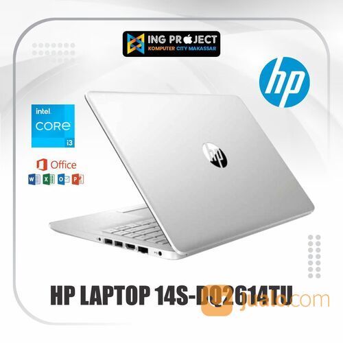 HP LAPTOP 14S-DQ2614TU I3-1115G4 4GB 512GB SSD UMA 14" FHD IPS W11 OHS SILVER