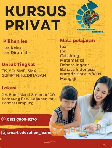 Tempat Les Privat Di Bandar Lampung