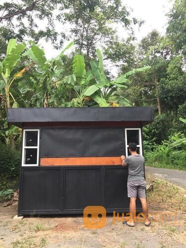 Booth kontainer/kios portabel