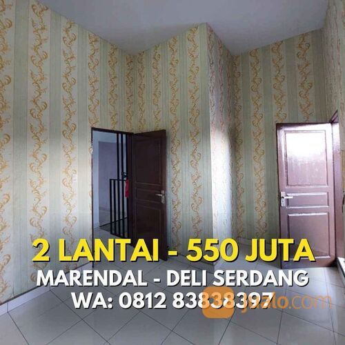 MURAH KALI !!!! 2 LANTAI 500 JUTAAN - JL. CEMPAKA SARI MARENDAL - PINGGIR JALAN BUKAN DALAM GANG