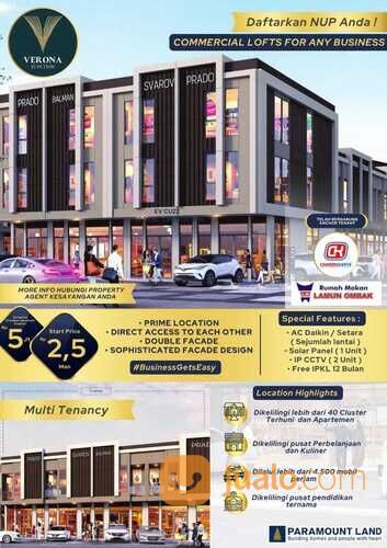 Ruko Modern Baru Verona Junction Lokasi Terbaik di Gading Serpong