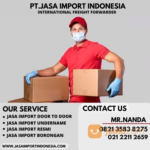 jasa import sandal cina to indonesia tampa pajak