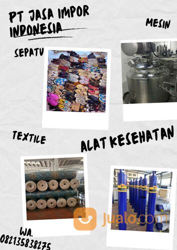 jasa import sandal cina to indonesia tampa pajak