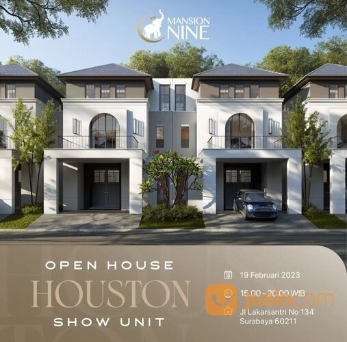 Rumah Mansion Nine Raya Wiyung 2 Lantai Dekat Citraland PTC Surabaya