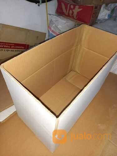 Karton Box Bahan Dasar Kertas atau Craft Cokelat