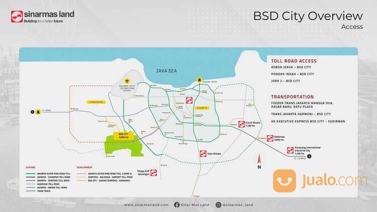 Tanah Kavling Tabebuya Siap Bangun Lokasi Terbaik di BSD City