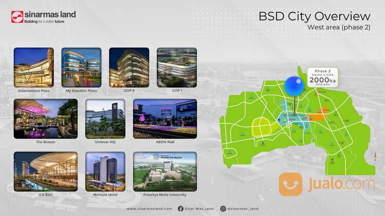 Tanah Kavling Tabebuya Siap Bangun Lokasi Terbaik di BSD City