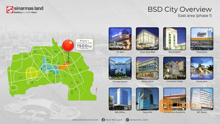 Tanah Kavling Tabebuya Siap Bangun Lokasi Terbaik di BSD City