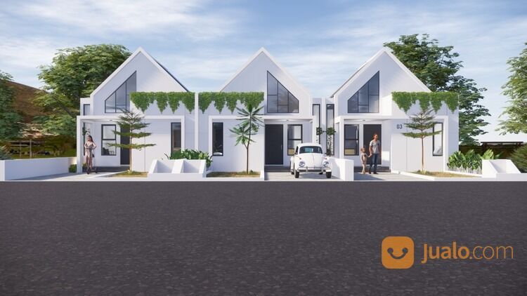 Rumah Scandinavian Type 45/86 Harga 300 JTan di Prambanan