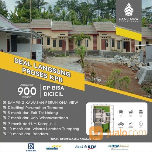 RUMAH MURAH 1 LANTAI BELAKANG PASAR TEMBORO