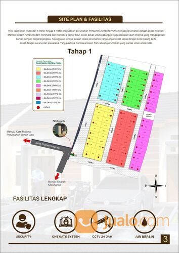 RUMAH MURAH 1 LANTAI BELAKANG PASAR TEMBORO