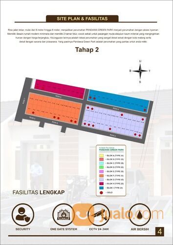 RUMAH MURAH 1 LANTAI BELAKANG PASAR TEMBORO