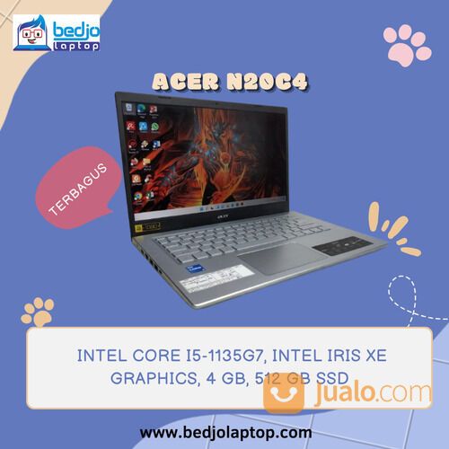 ACER ASPIRE N20C4, i5-113567, INTEL IRIS XE, 8GB, 512GB SSD