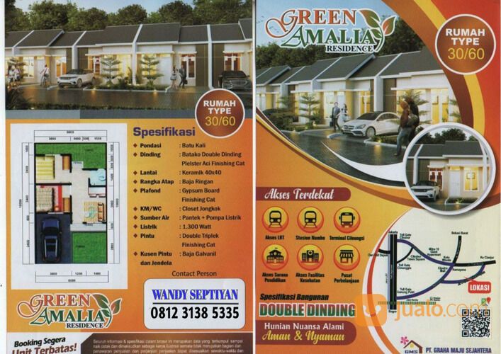 Perumahan Green Amalia Residence KPR Subsidi 2023