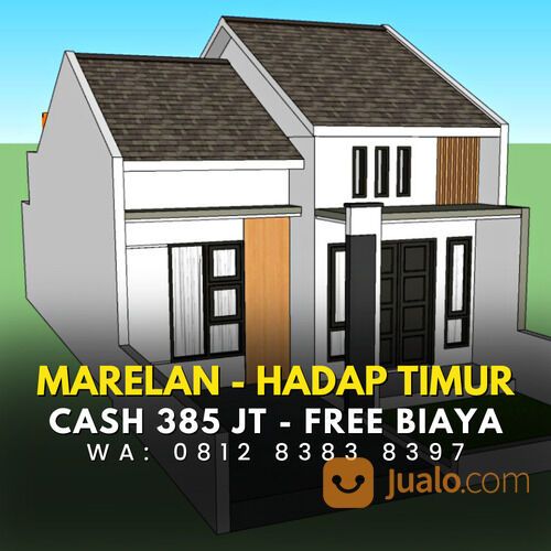 RUMAH CANTIK 300 JUTAAN DI MARELAN - RUMAH HADAP TIMUR